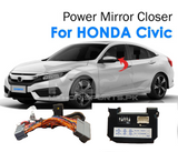 Honda Civic Side Mirrors & Window Closer Kit For 2016 - 2021