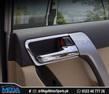 Toyota Land Cruiser Prado FJ150 Chrome Interior Door Handle Cover Trims 