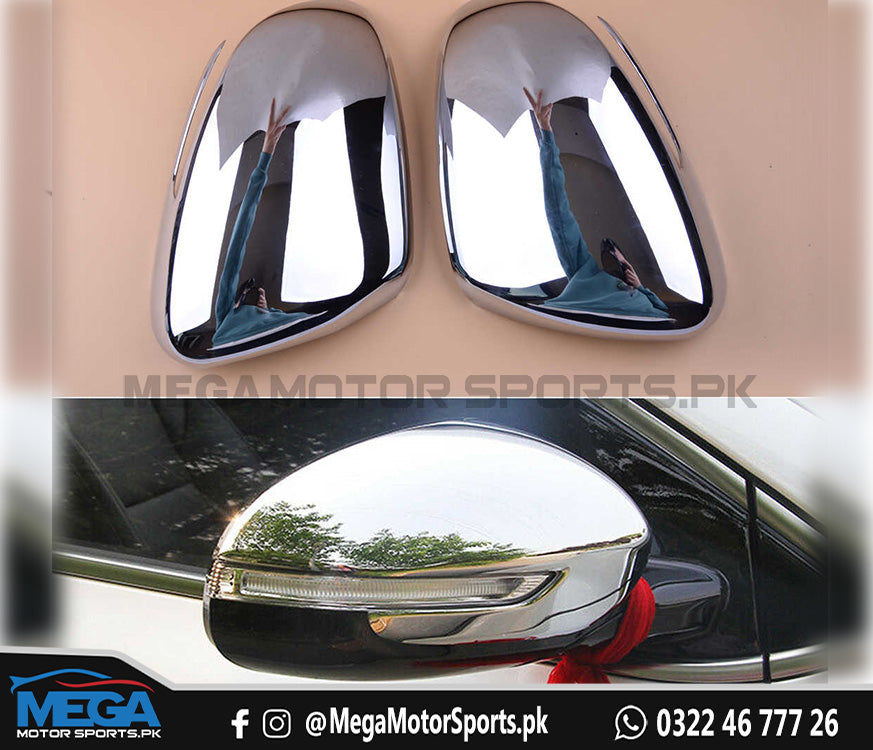 KIA Sportage Side Mirror Chrome Covers For 2020 2021
