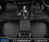 Hyundai Tucson 7D Floor Mats Black With Black Stitch For Models 2010 2021