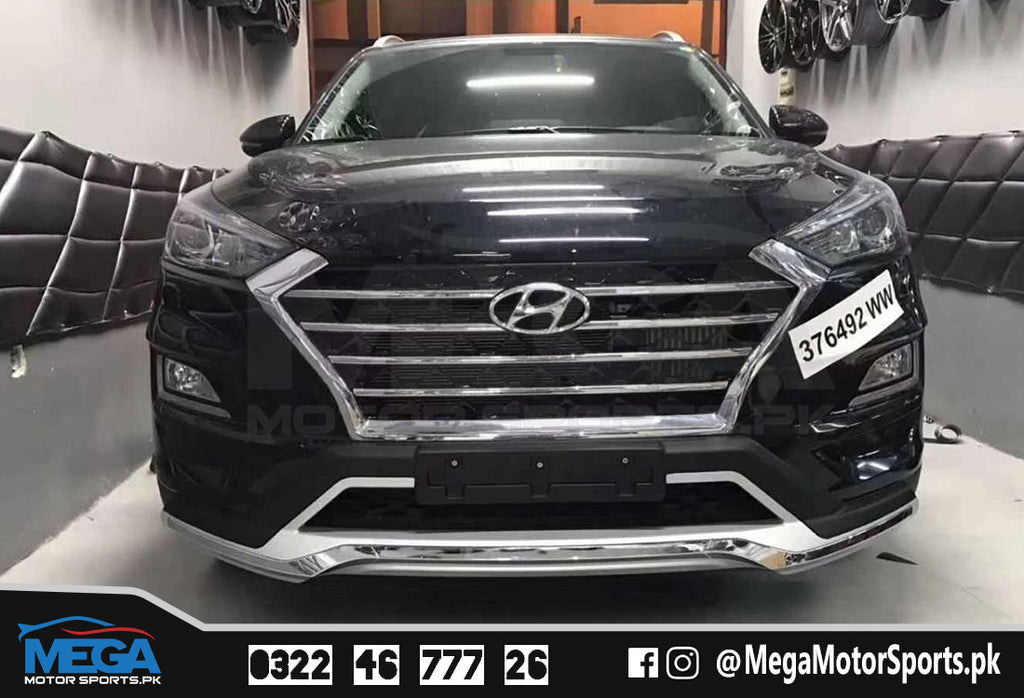 Hyundai Tucson Front And Rear Bumper Guard For 2020 2021
