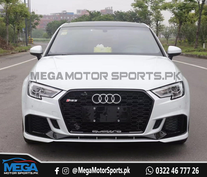 Audi A3 To RS3 Style Bodykit - Front