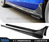 Honda Civic 2022 Carbon Fiber Mugen Style Side Panels For 11th Generation 2022 2023