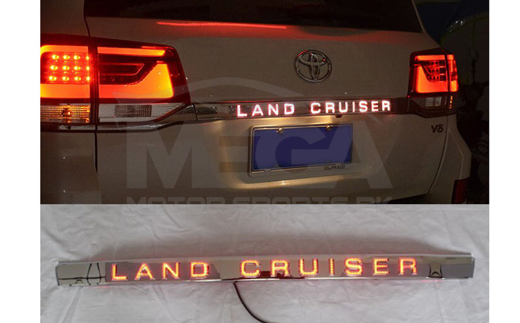 Toyota Land Cruiser FJ200 Rear LED Trunk Lid Cover Garnish