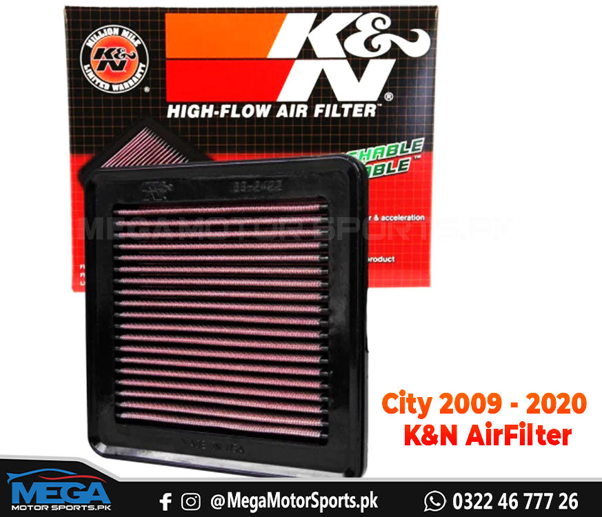 Honda City K&N Air Filter For 2009 - 2020