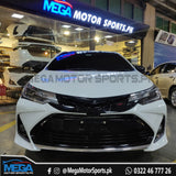 Corolla Altis Grande X Bumpers Facelift Front and Back for 2017 2018 2019 2020 2021