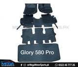 DFSK Glory 580 Pro 10D Black Horizontal Floor Mats For 2020 2021 2022