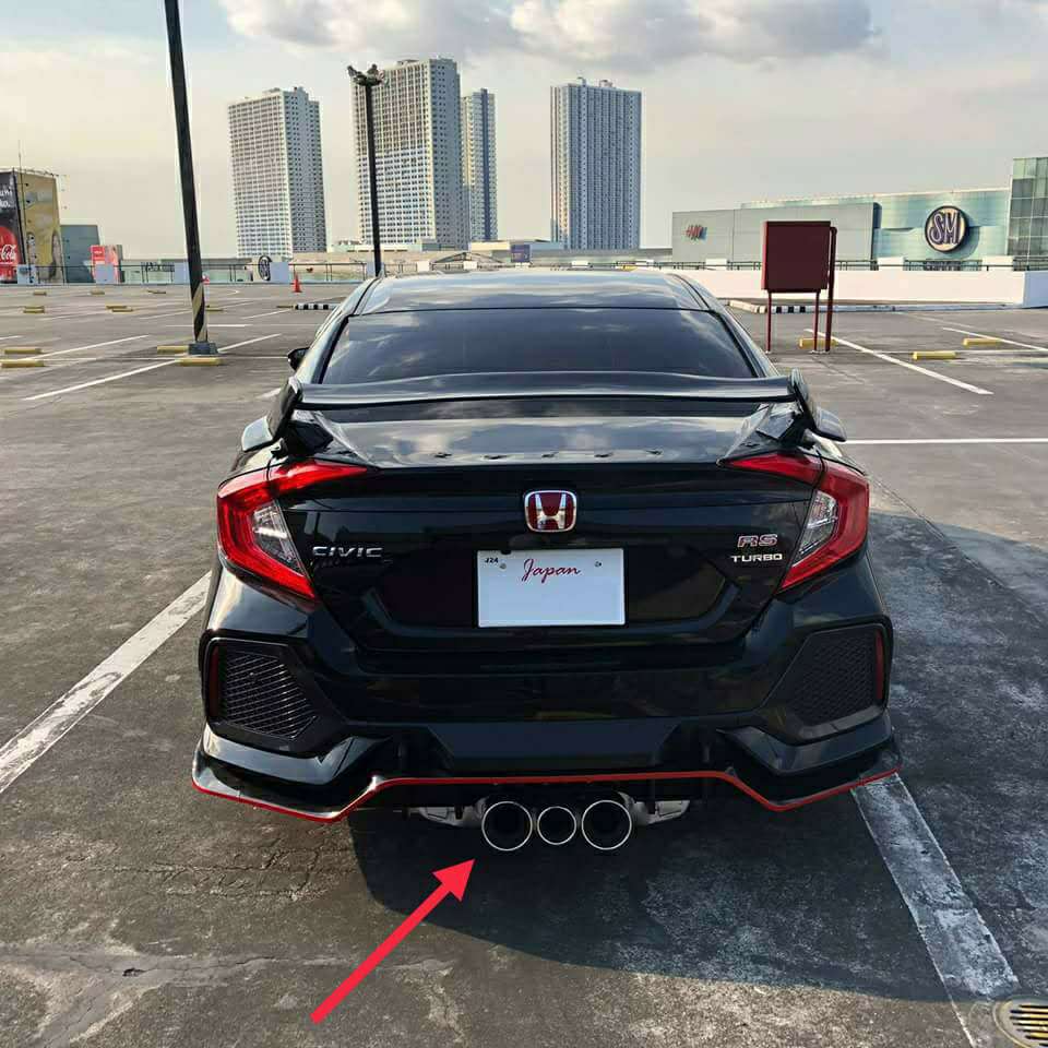 Honda Civic Type R Exhaust Tip Mega Motor Sports