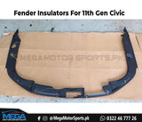 Honda Civic 11th Gen Engine Bay Fender Insulator - 3 pcs For 2022 2023