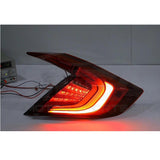 Honda Civic Sequential Running Lava Tail Lamp RED V3 2016-2020