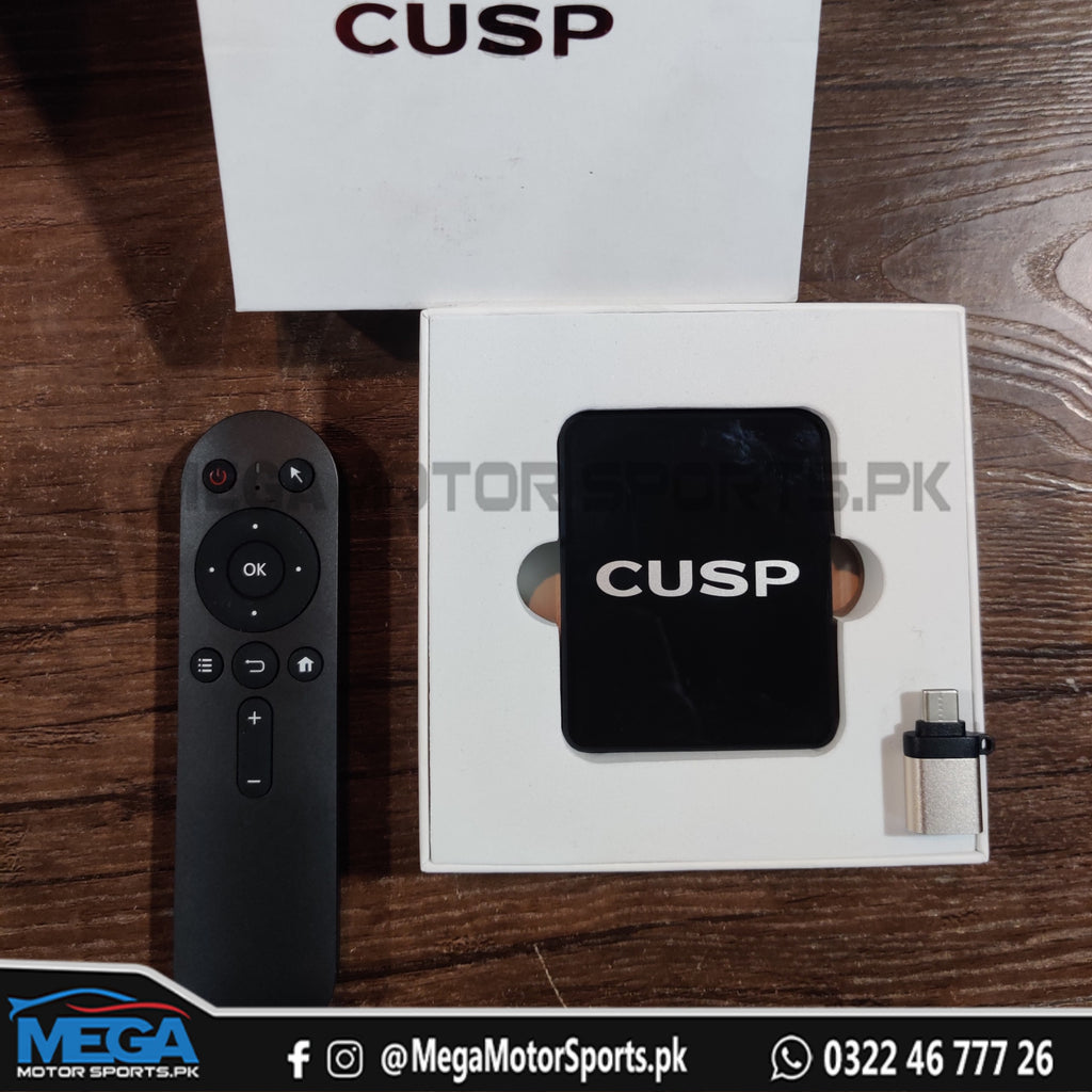 CUSP USB Apple CarPlay Dongle Android 11 Car Player Music GPS YouTube Netflix