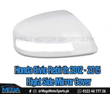 Honda Civic Rebirth Replacement Right Side Mirror Cover For 2012 - 2015