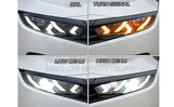 Honda Civic Lamborghini Style LED HeadLights Model 2016-2020
