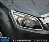 Isuzu D-Max Headlight And Backlight Chrome Cover