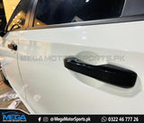 Honda Civic 2022 Glossy Black Door Handle Covers For 11th Generation 2022 2023