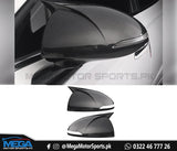 Hyundai Sonata Carbon Fiber Batman Style Side Mirror Covers For 2021 2022 2023