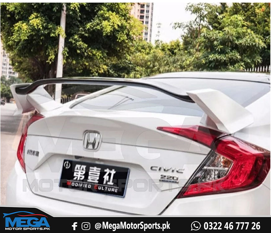 Honda Civic Type R Spoiler For Models 2016 - 2021 – Mega Motor Sports