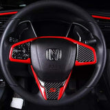 Honda Civic Red Steering Trim