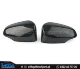 Toyota Yaris Carbon Fiber Side Mirror Covers For 2020 2021 2022