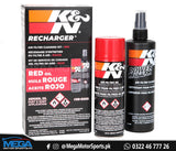 K&N Recharger Kit 99-5000 - AEROSOL Oil - K&N FILTER CARE SERVICE KIT 