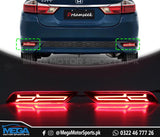 Honda City Rear Bumper Reflector Light For  2021 2022