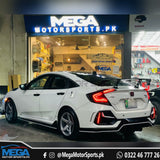 Honda Civic Type R Facelift 2020 Fog Covers (4 Pieces)