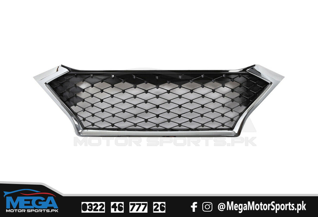 Hyundai Tucson Front Chrome Honey Comb Style Grill For 2020 2021