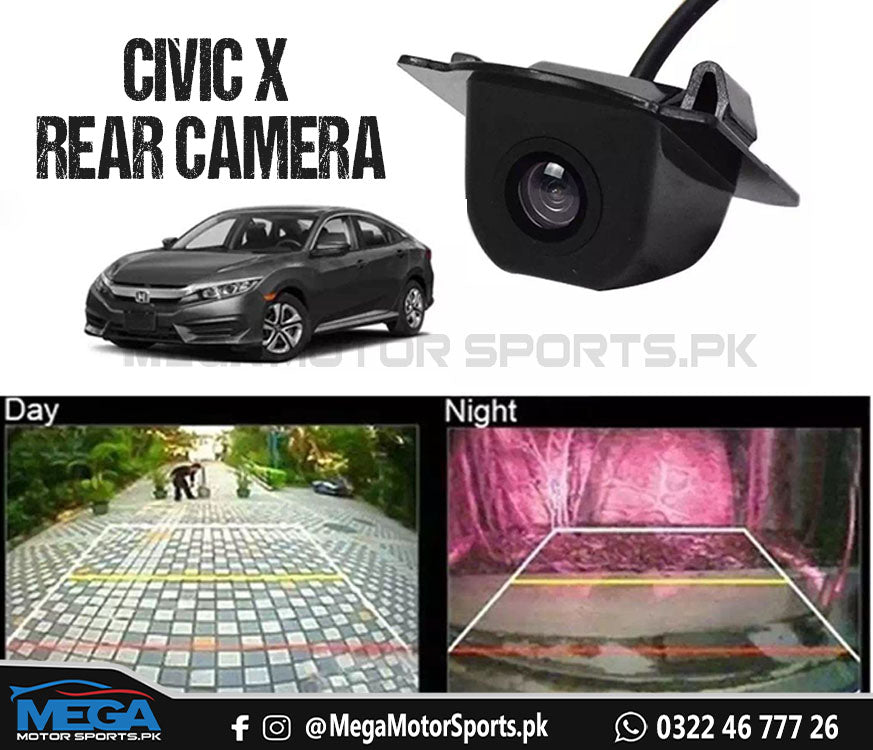 Honda Civic Rear View Camera For 2016 - 2021