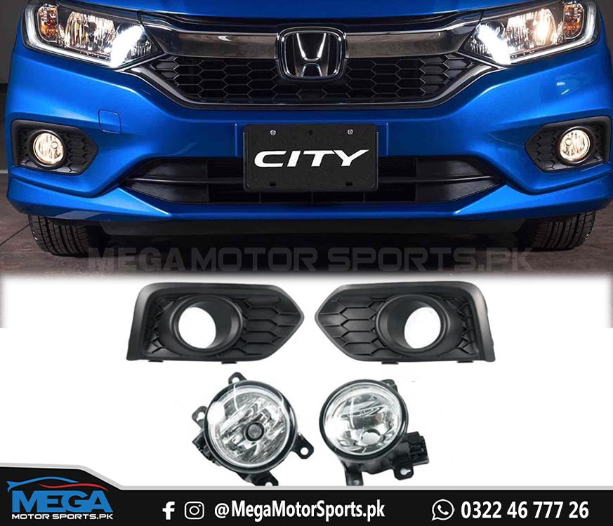 Honda City OEM Fog Lamps with Cover For 2021 2022