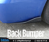 Universal Carbon Fiber Splitter For Back Bumper and Sides - 2 pcs