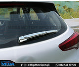 Hyundai Tucson Rear Wiper Blade Chrome Trim / Back Window Wiper Blade Trim - 2020 - 2021