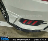 Honda Civic X Carbon Fiber Rear Bumper Splitter V1