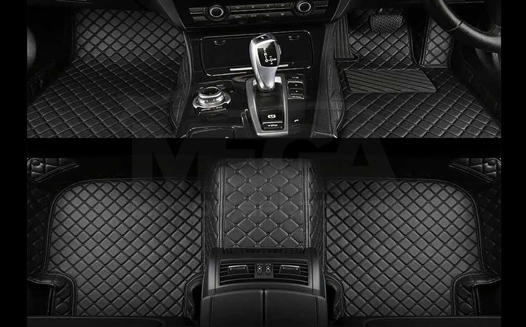Toyota Fortuner 7D Floor Mats Black 4 Pieces 2016-2020