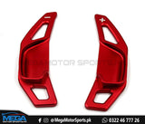 Toyota Corolla Steering Wheel Paddle Shift Extension (RED) 2 Pieces For 2014 - 2022