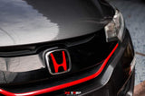 Honda Civic Front & Rear Red Black H Monogram