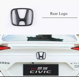 Honda Civic X Carbon Fiber Front & Rear H Logos