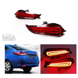 Toyota Yaris Rear Bumper LED Reflector Light - Model 2020-2021