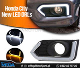 Honda City New Front LED DRLs / Fog Lights Cover For 2021 2022