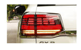 Toyota Land Cruiser FJ200 Latest Sequential Tail Lights - Smoke