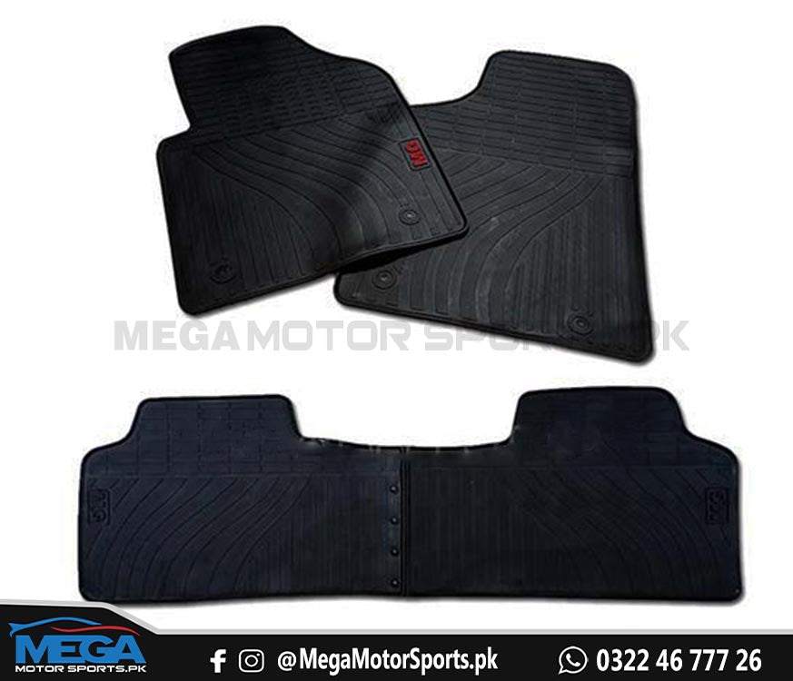 MG HS PVC Floor Mats - Black For 2020 2021 2022