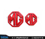 MG HS Red Front and Back Logos For 2020 2021