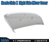 Honda Civic X Replacement Right Side Mirror Cover For 2016 - 2021
