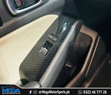 Honda Civic Carbon Fiber Door Power Window Covers For 11th Gen 2022 2023