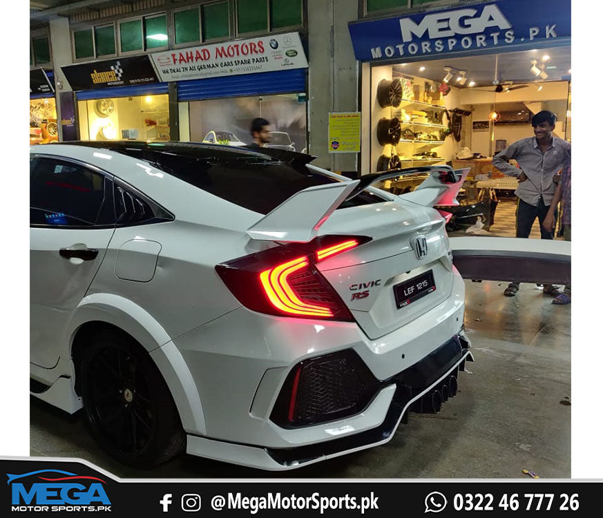 Honda Civic Type R Spoiler For Models 2016 - 2021 – Mega Motor Sports