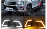 Toyota Hilux Revo Fog Lamp DRL Covers