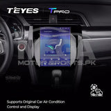 TEYES TPRO For Honda Civic 10th Gen Tesla Style LCD For 2016 - 2021
