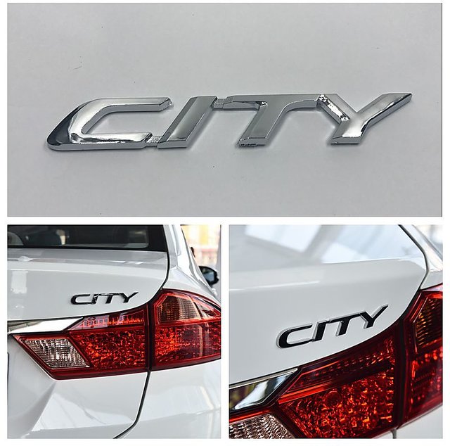 Ultimate Honda City ZX (2005 to 2008 Model) H Emblem Badge Logo/Monogram  Back Side for Honda City | Parts Big Boss