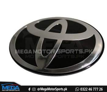 Toyota Steering Logo - Black