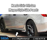 Honda Civic 2022 Mugen Style Side Panels For 11th Generation 2022 2023