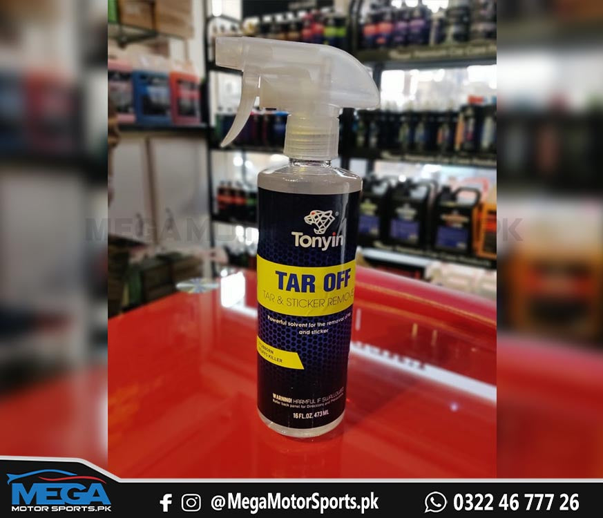 Buy Tonyin Car Care Tar And Sticker Remover 473ml in Pakistan
